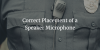 Il corretto posizionamento di un microfono con altoparlante – Comunicazioni in banda d’onda